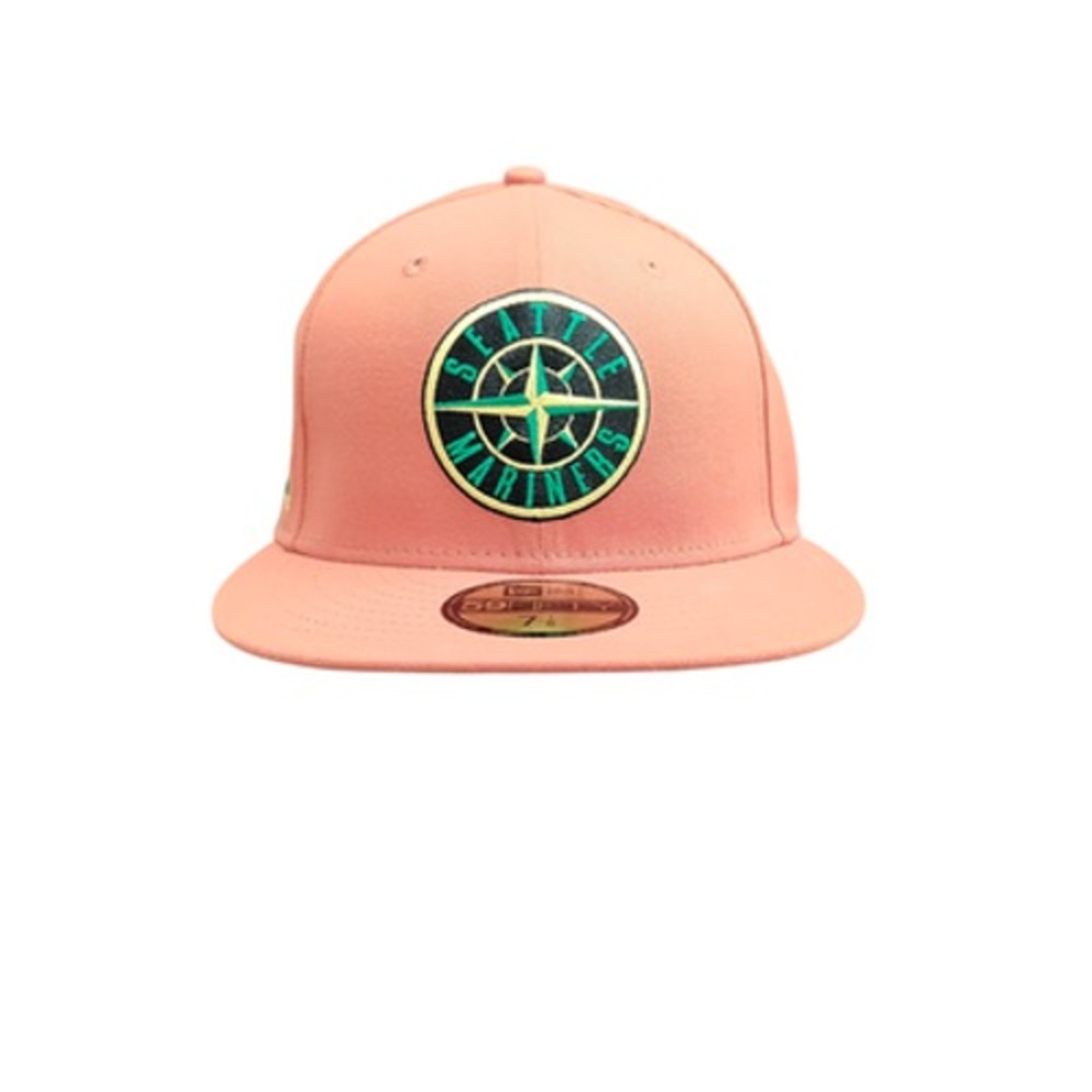 Seattle Mariners Hat Cap Men's Orange 7 1/8 MLB 30th Anniversary 59FIFTY New Era